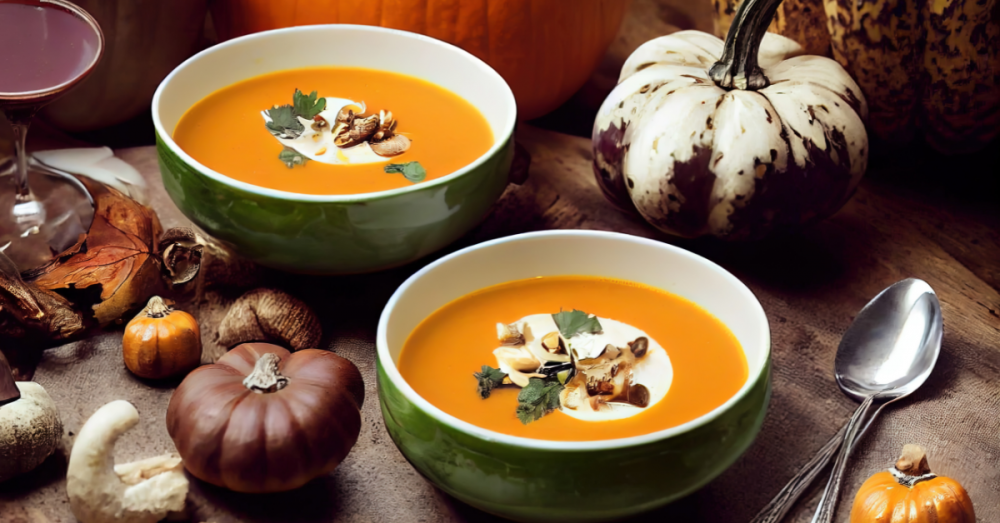 Soupe De Potimarron Aux Noix Et Graines La Recette De Saison