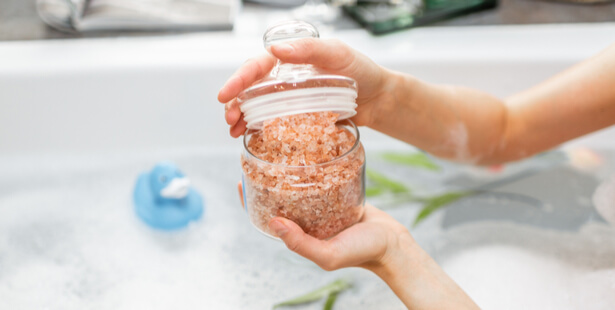 Fabriquer votre sel de bain maison facilement, idée cadeau nature