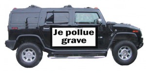 4x4 pollue grave