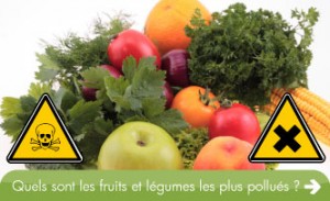 fruits et légumes pollués