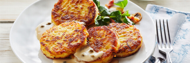 Rosti De Rutabaga Le Plein De Fibres Et Fromage Pour L Hiver