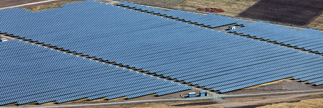 production énergie solaire parc photovoltaïque