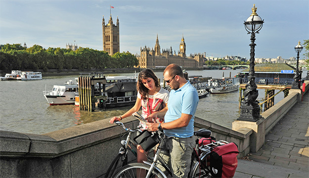 Londres Paris europe à vélo