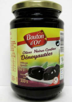 rappel produit, olives noires dénoyautées