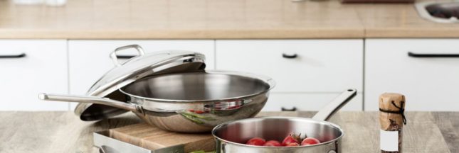 Les casseroles en inox