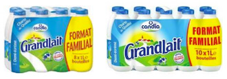 Rappel de bouteilles de lait Candia au goût et à l'odeur suspects - Le  Parisien