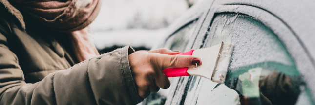 Voiture Astuces Dégivrer Son Pare Brise En En Hiver