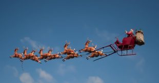 L'étonnant bilan carbone du Père Noël