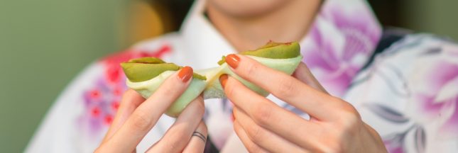 mochi dessert japonais