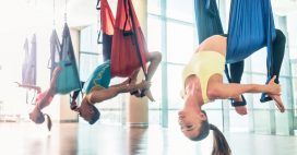 Le yoga aérien : une activité ludique et dynamique dans les airs
