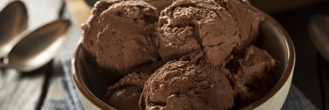 recette glace chocolat