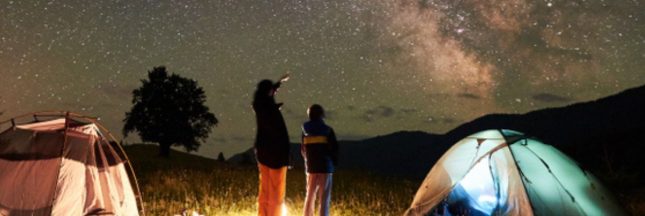 Une soirée à la belle étoile avec les enfants