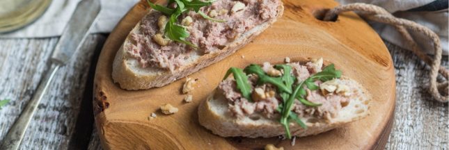 rillettes végétales aux noix