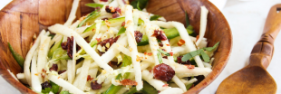 Recette : salade fraîche aux navets et agrumes