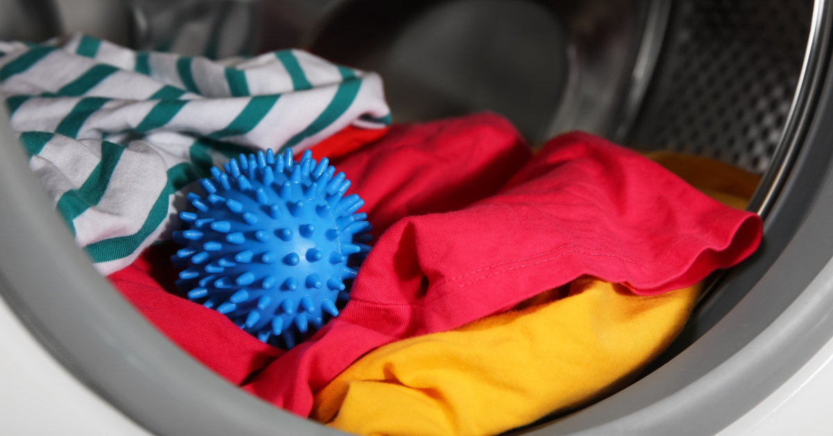 Boule de lavage set de 2, balle machine à laver, laver sans lessive, balle,  boule à linge, gris