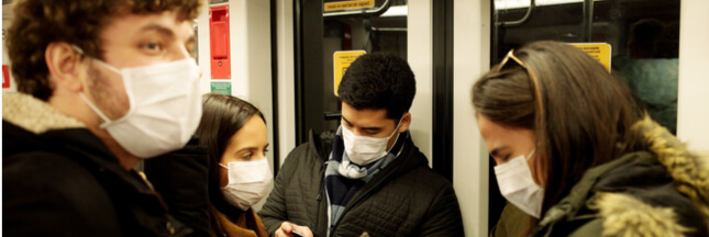 Covid-19 : dans le métro, il faut se taire !