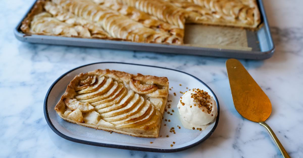 Tarte aux pommes revisitée