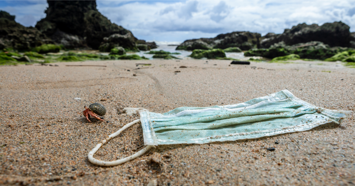 Covid-19 : 26.000 tonnes de déchets en plus dans les océans du monde