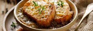 Recette traditionnelle : soupe gratinée à l'oignon