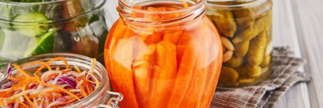 Une recette de pickles aux carottes et gingembre