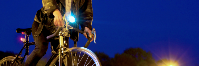 Vélo : les lumières clignotantes sont-elles autorisées ?