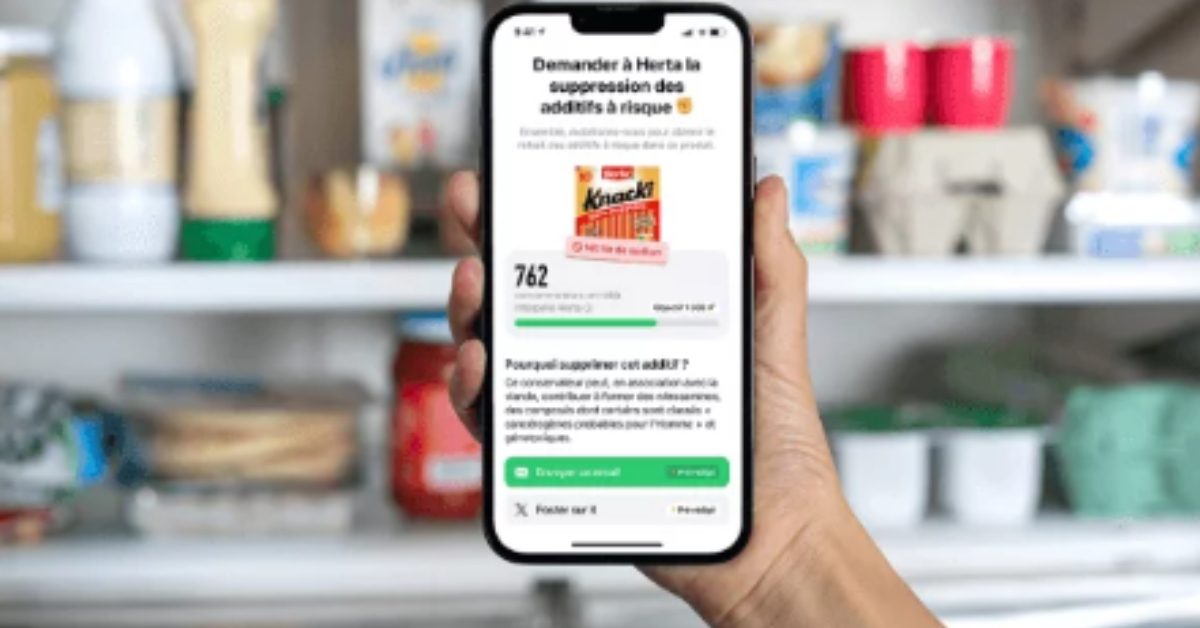 Yuka s’attaque aux additifs nocifs avec un outil permettant aux consommateurs d’interpeller les marques