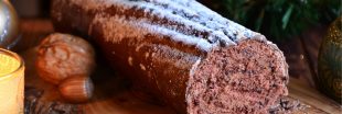 Recette de la bûche de Noël vegan à la crème de marron