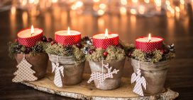 5 idées créatives pour décorer avec des petites bougies à Noël